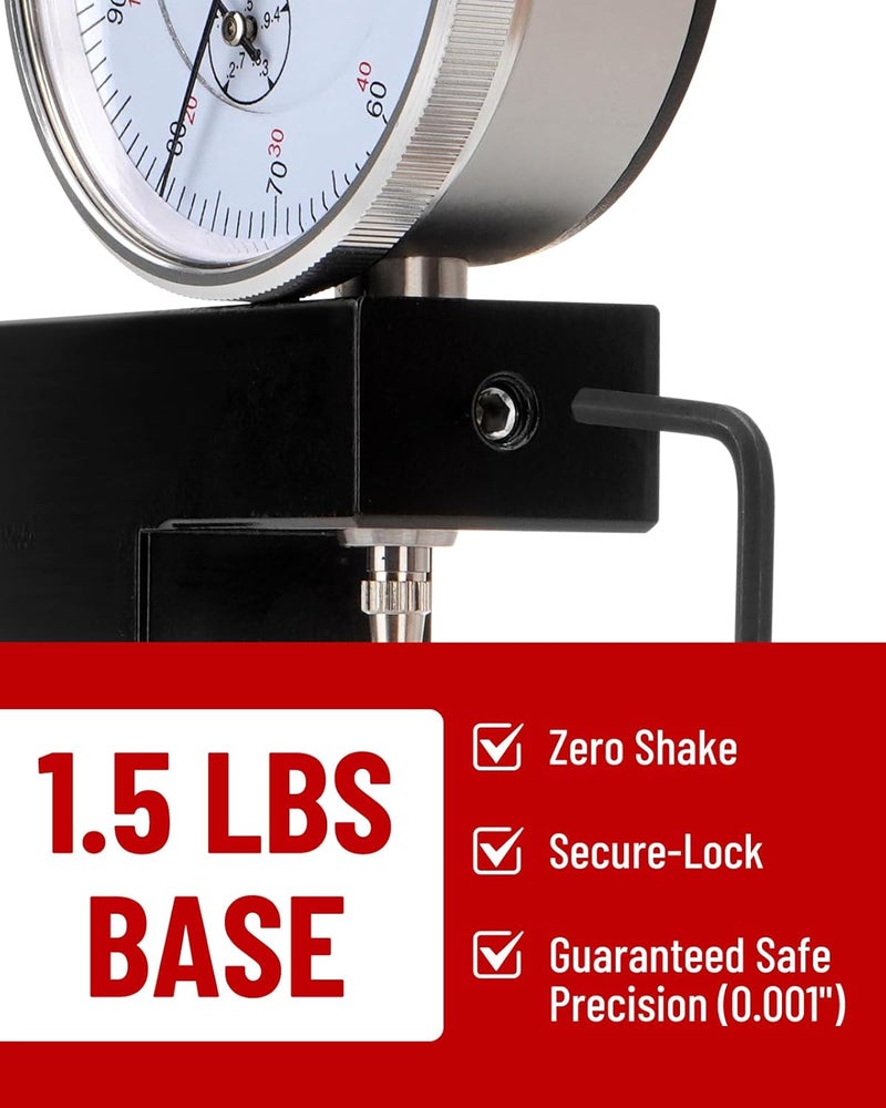 Turnirace Cylinder Bore Gauge - 6434 Sleeve Height and Counter Bore Gauge | 0-1.00" Range | 0.001" Precision | Professional Engine Sleeve Height Indicator Universal for All Diesel - Image 5